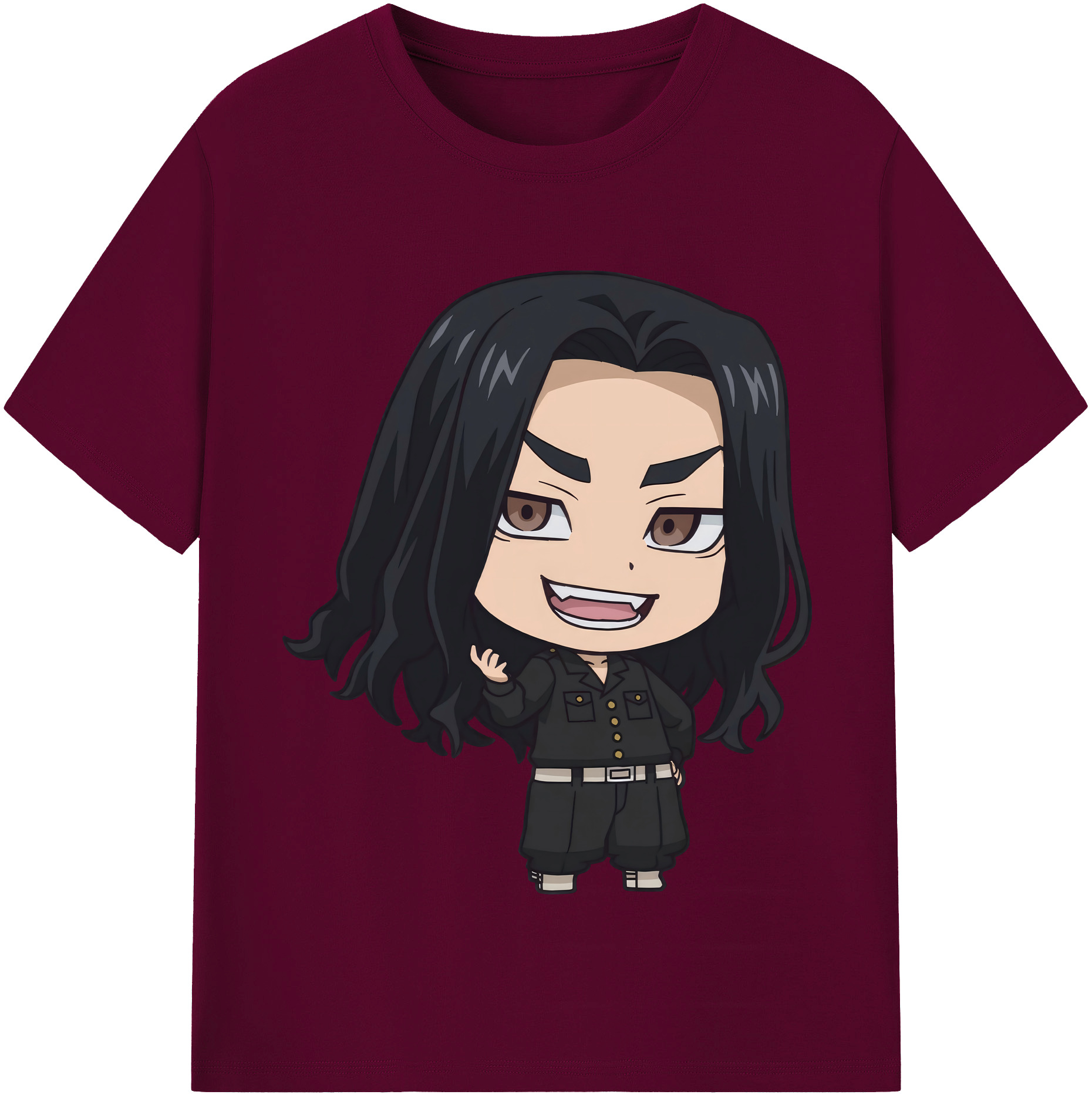 （画像用） 東京リベンジャーズ Tokyo Revengers レディースカジュアルプリントTシャツ（綿100％）
